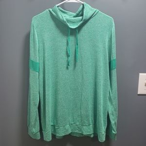 St. John's Bay Green Hoodie Top
